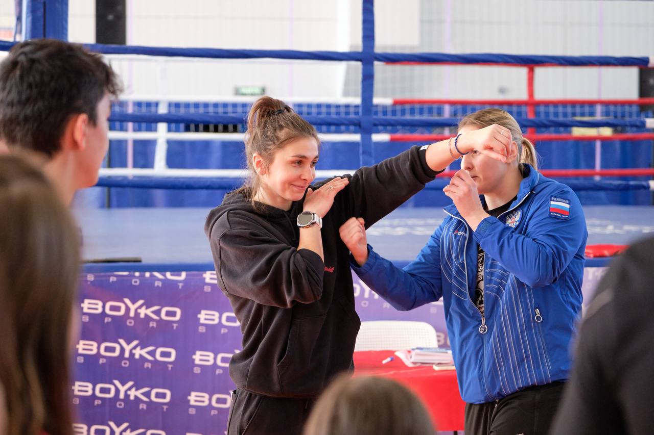 Атмосфера мастер-класса по боксу Атмосфера мастер-класса по боксу