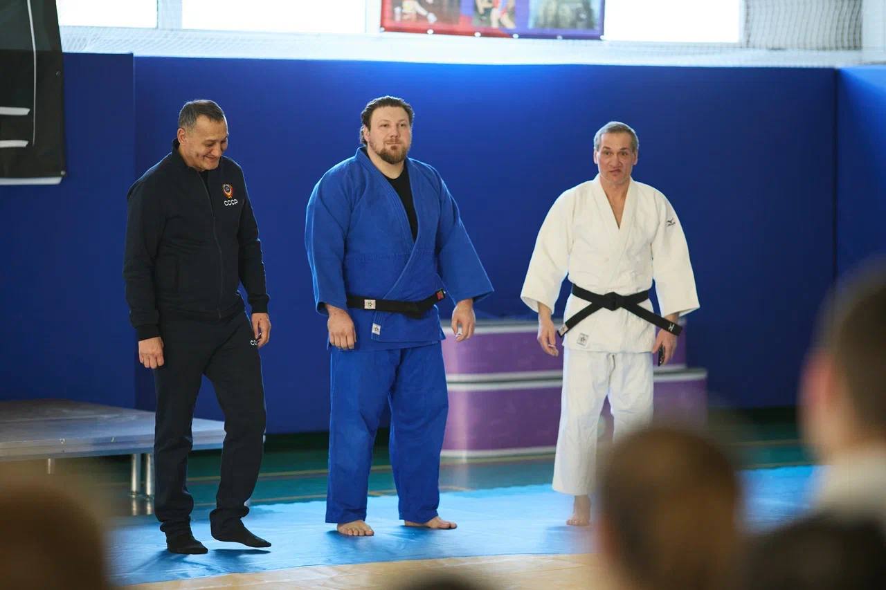 Мастер-класс по дзюдо: опыт профессионалов — юным спортсменам Мастер-класс по дзюдо: опыт профессионалов — юным спортсменам