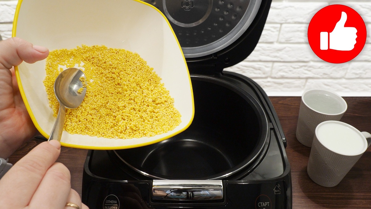 Пшенная каша на молоке: секреты приготовления в мультиварке