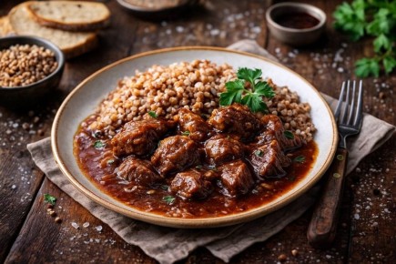 Ностальгия на тарелке: как приготовить говядину с подливой, как в детстве