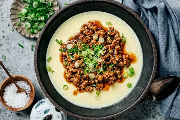 Нежный китайский омлет на пару: идеальное блюдо для уютного ужина