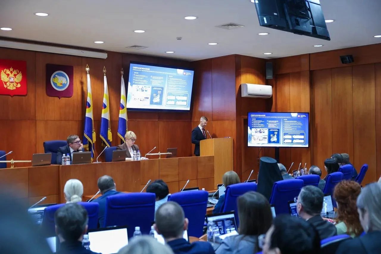 Владислав Кузнецов: Сегодня в ходе отчета в Думе округа рассказал о работе Правительства округа в 2025 году