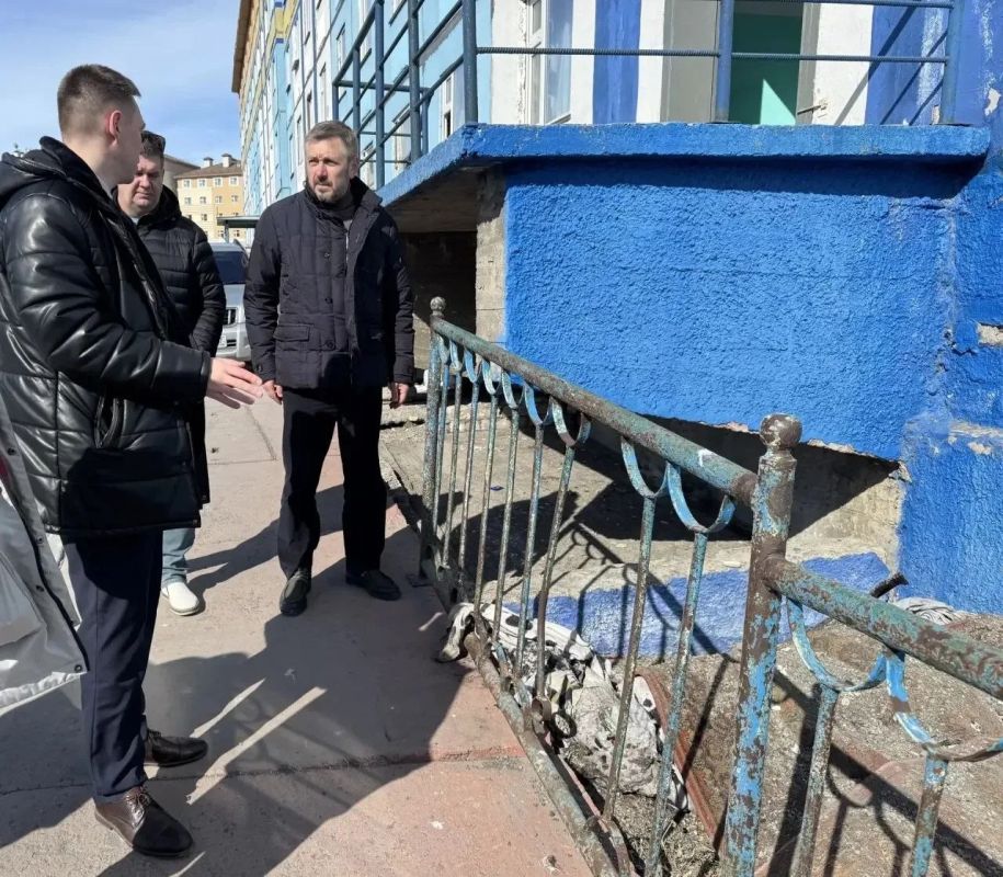 С главой Анадыря Сергеем Спицыным провели осмотр города