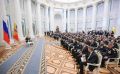 Президент России Владимир Путин встретился с выпускниками федеральной кадровой программы «Время героев»