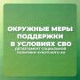 Актуальная информация о региональных мерах поддержки участников СВО и их семей в карточках (1 часть)