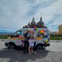Друзья, сегодня мы с коллегами из Департамента социальной политики и подведомственных учреждений стали частью праздничной акции «Социальный мобиль»