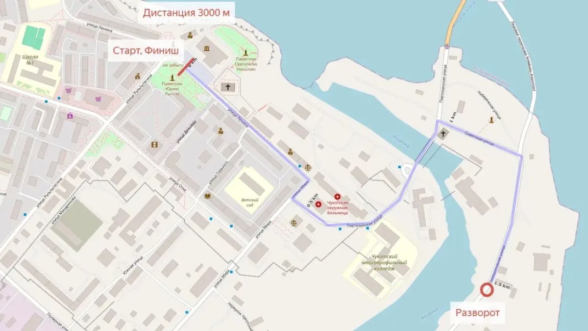 Где побежим? Публикуем карты маршрутов полумарафона «Бегу по Арктике»! Где побежим? Публикуем карты маршрутов полумарафона «Бегу по Арктике»!