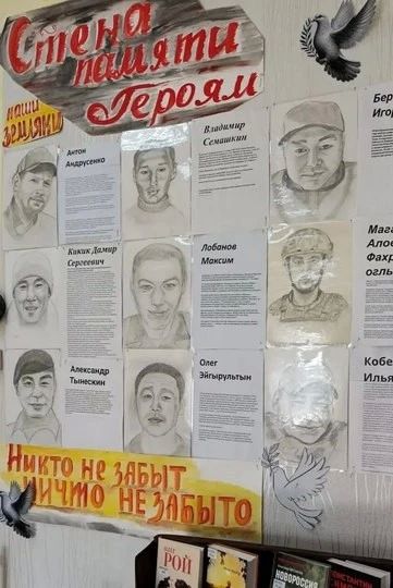 В библиотеке села Марково открыли Стену Памяти об участниках СВО, сообщает ИА "Чукотка" В библиотеке села Марково открыли Стену Памяти об участниках СВО, сообщает ИА "Чукотка"