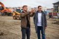 Проинспектировал ход строительно-ремонтных работ в городе