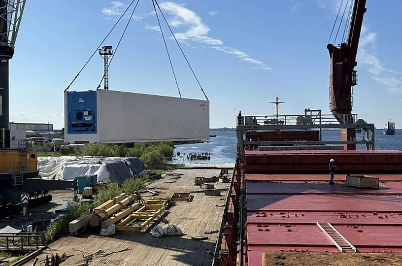 Первый в навигацию-2026 субсидируемый рейс вышел из Архангельска в Певек, сообщает ИА "Чукотка" Первый в навигацию-2026 субсидируемый рейс вышел из Архангельска в Певек, сообщает ИА "Чукотка"