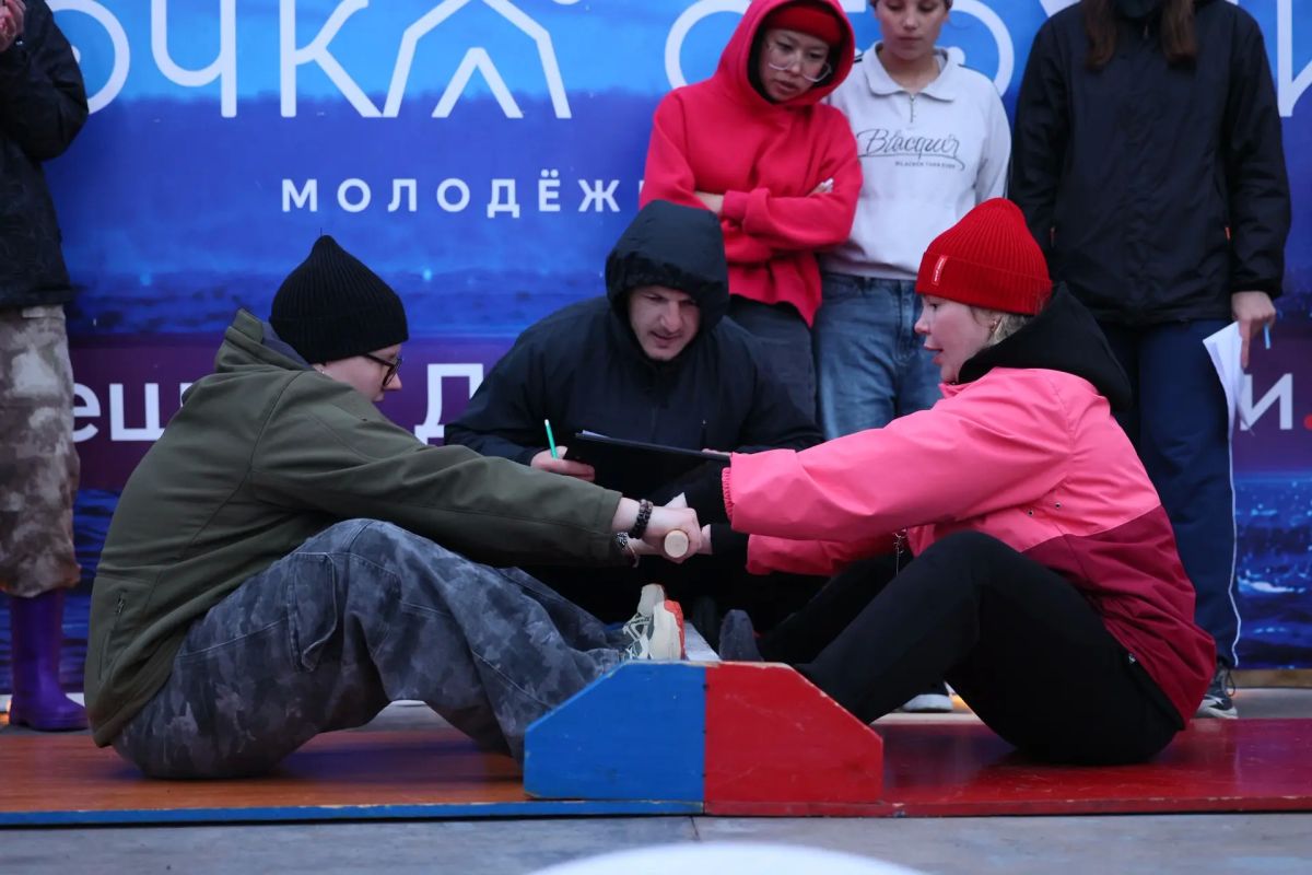 Участники "Точки сборки. Чукотка." познакомились с северным многоборьем Участники "Точки сборки. Чукотка." познакомились с северным многоборьем