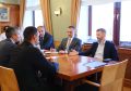 Владислав Кузнецов: Встретился с вернувшимися из зоны проведения специальной военной операции добровольцами - сотрудниками органов исполнительной власти нашего округа Владимиром Ивановичем Девяткиным и Рустамом Бахтиёровичем...