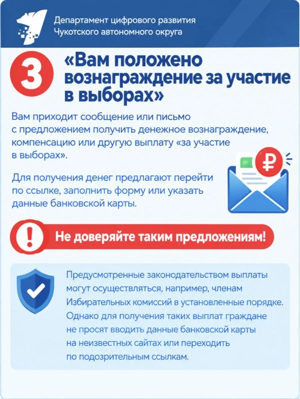 Выборы и мошенники: как защитить свои данные Выборы и мошенники: как защитить свои данные