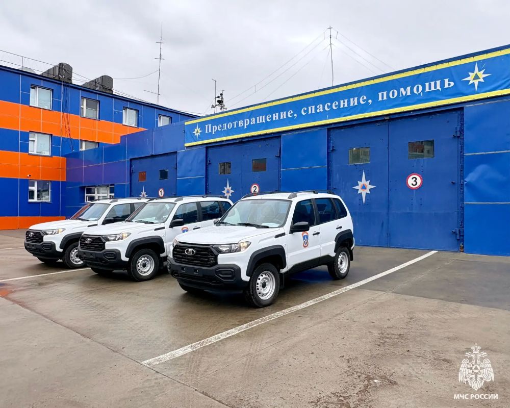 Три новых автомобиля Niva Travel поступили в распоряжение госпожнадзора Чукотки