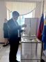 Начальник Департамента цифрового развития Чукотского автономного округа Бари Хаиров одним из первых принял участие в голосовании