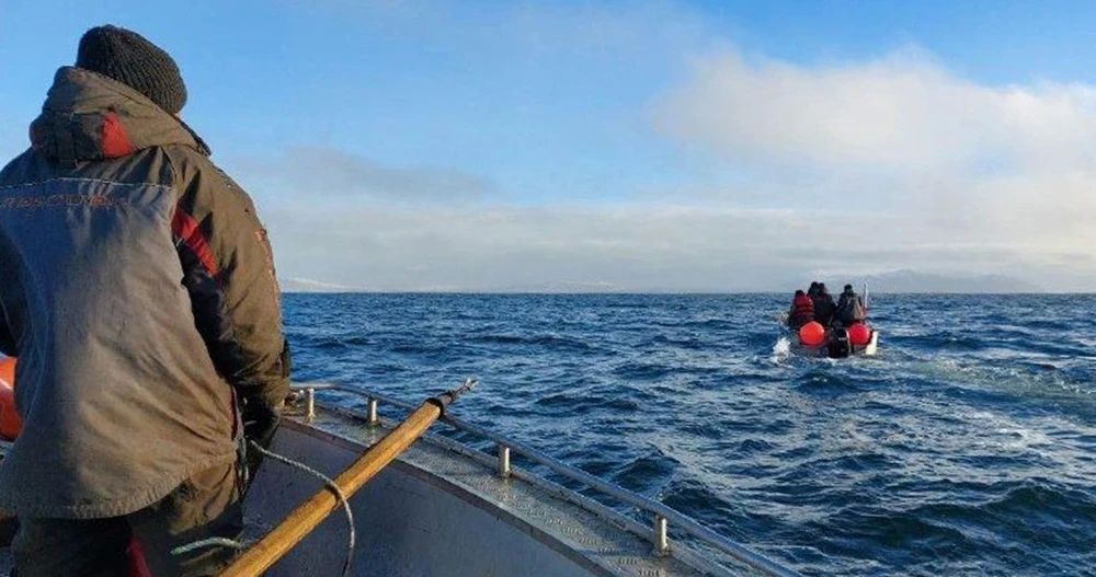 Морзверобои округа пересекли экватор охоты на ластоногих, сообщает ИА "Чукотка" Морзверобои округа пересекли экватор охоты на ластоногих, сообщает ИА "Чукотка"