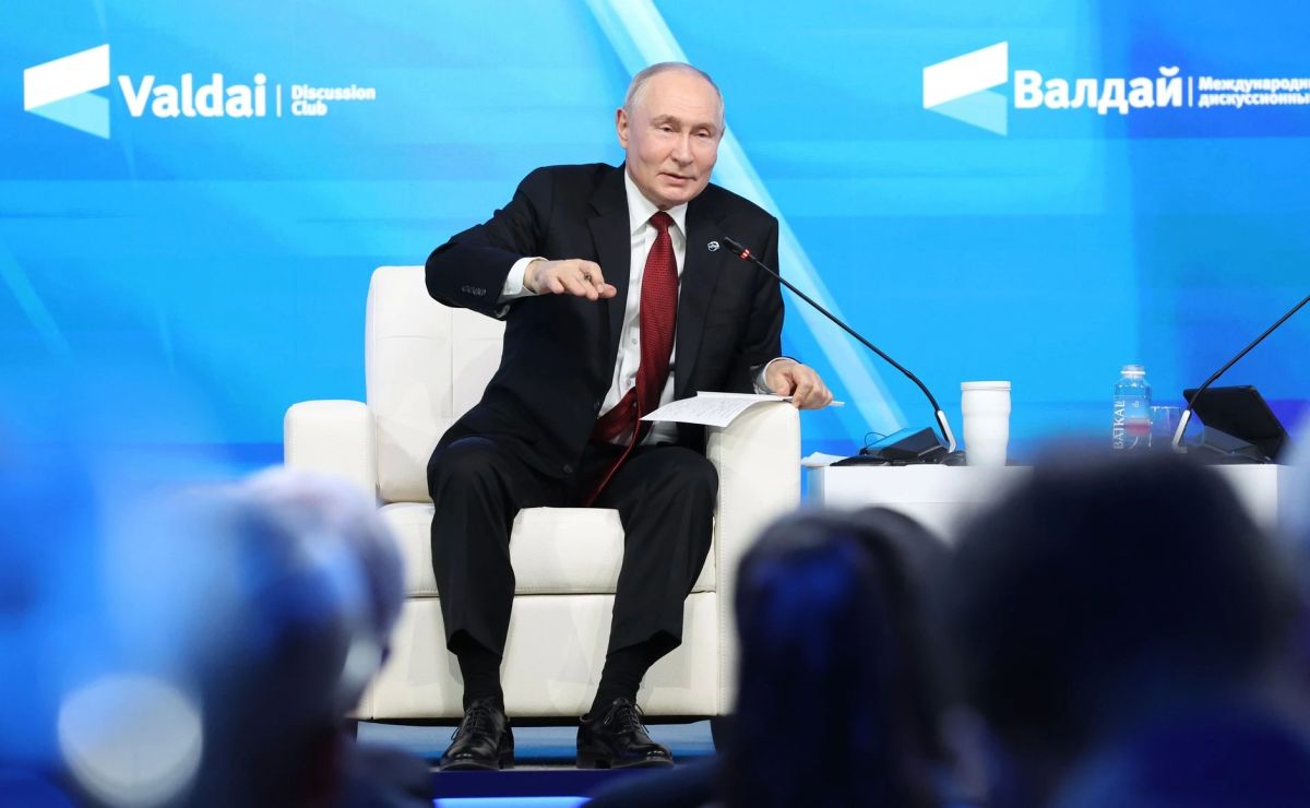 Владимир Путин принял участие в пленарной сессии клуба «Валдай»