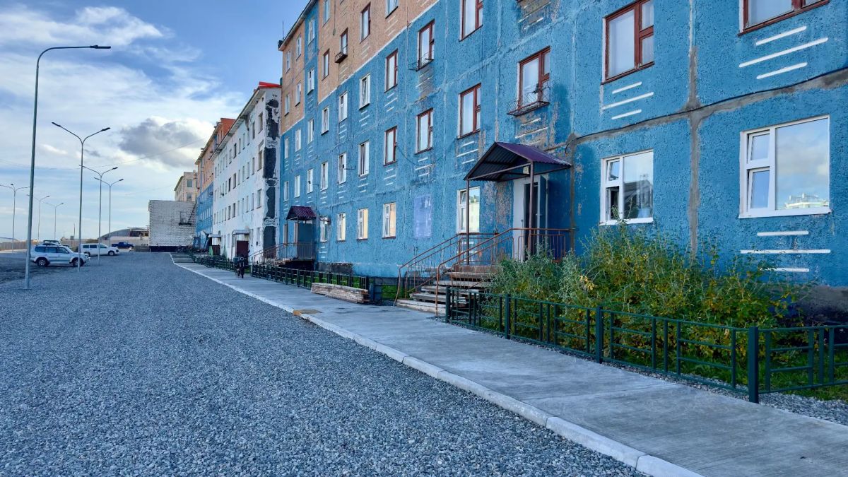 В Эгвекиноте выполнено благоустройство дворов В Эгвекиноте выполнено благоустройство дворов