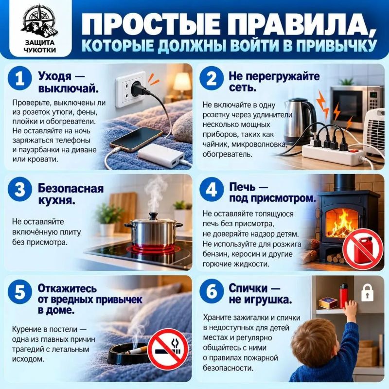 Пожарная безопасность в быту