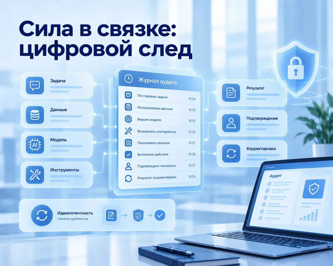 Сила в связке: цифровой след